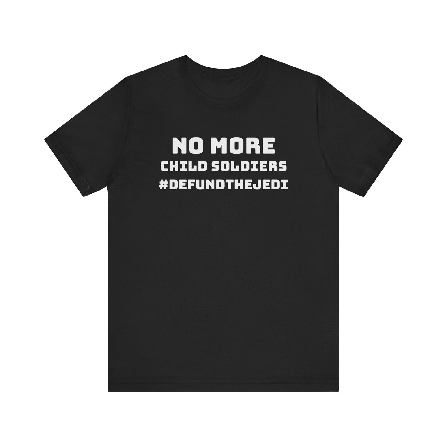 No More Child Soldiers - Tee - Black