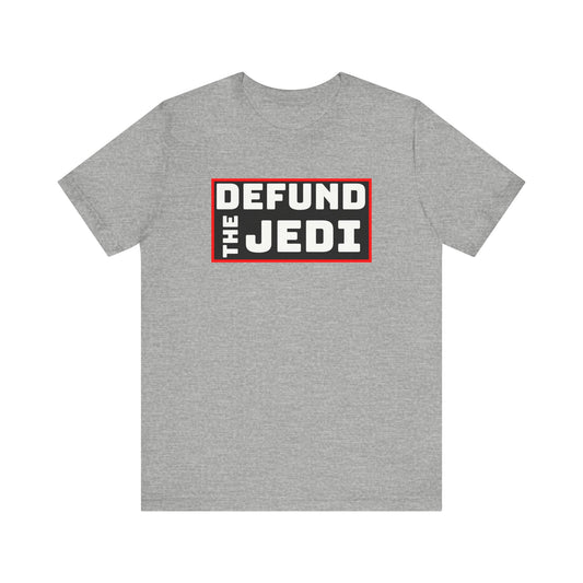 Defund the Jedi Logo - Tee - Grey