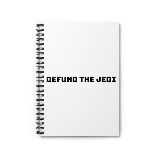 Defund the Jedi - Notebook - White