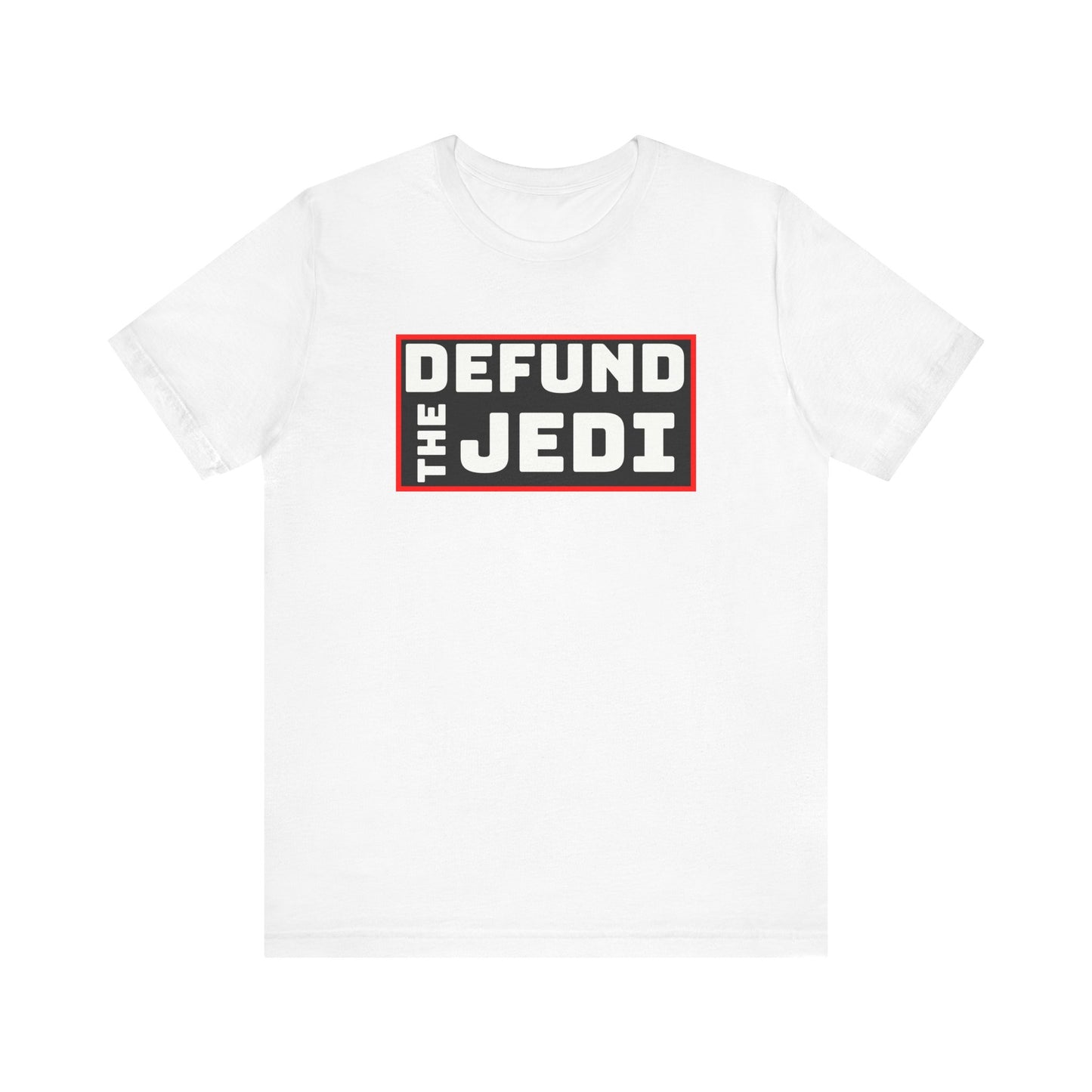 Defund the Jedi Logo - Tee - White