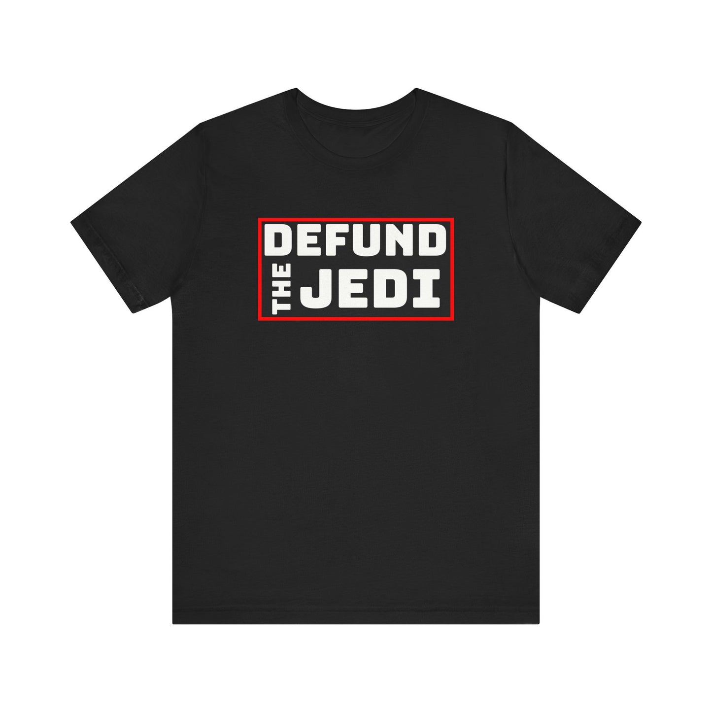 Defund the Jedi Logo - Tee - Black